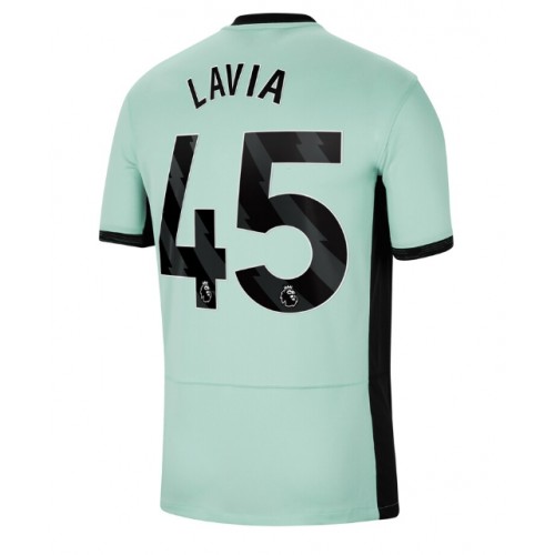 Chelsea Romeo Lavia #45 Rezervni Dres 2023-24 Kratak Rukav